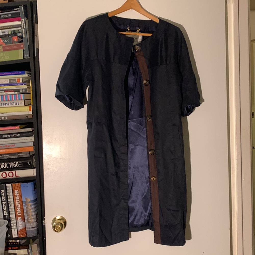 Milly Black Dress Coat